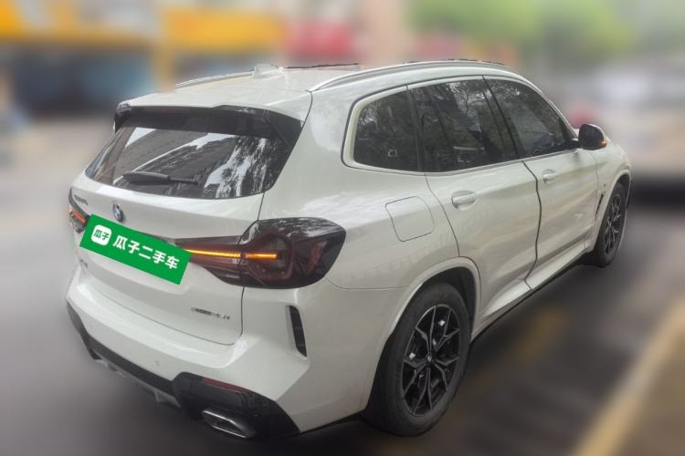 Used BMW X3 2022 xDrive25i M Sport Package Rear Right 45 Deg