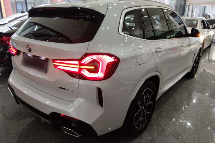 Used BMW X3 2022 xDrive25i M Sport Package Rear Right 45 Deg