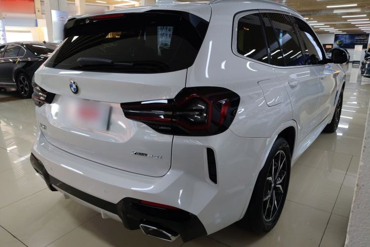 Used BMW X3 2022 xDrive25i M Sport Package Rear Right 45 Deg