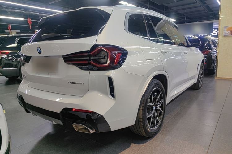 Used BMW X3 2022 xDrive25i M Sport Package Rear Right 45 Deg