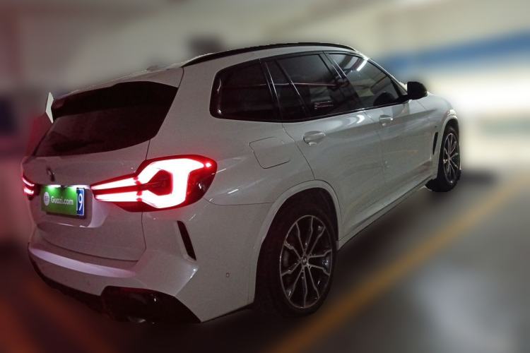 Used BMW X3 2022 Second Facelift xDrive30i Leading Edition M Night Sky Package Rear Right 45 Deg