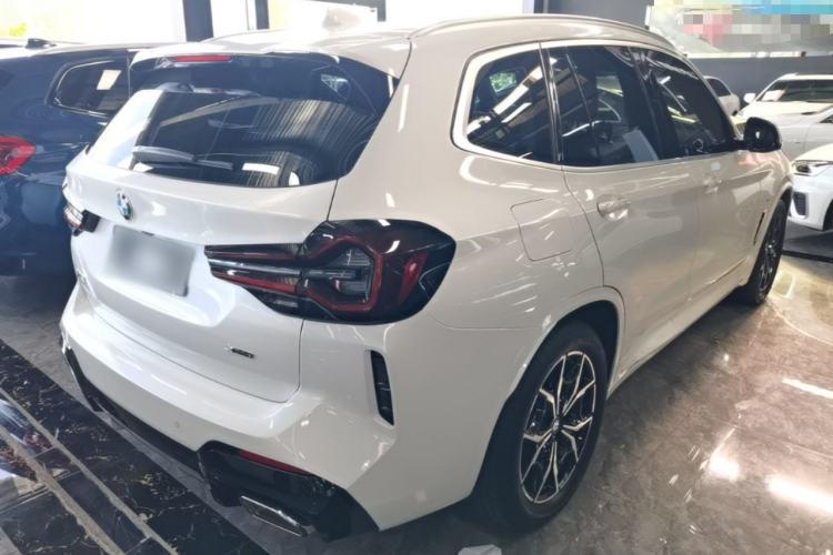 Used BMW X3 2022 Restyled xDrive25i M Sport Package Rear Right 45 Deg