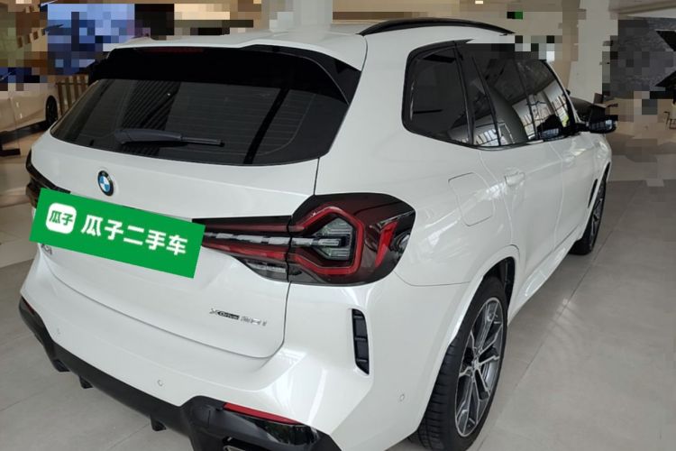 Used BMW X3 2022 Second Facelift xDrive30i Leading Edition M Night Sky Package Rear Right 45 Deg