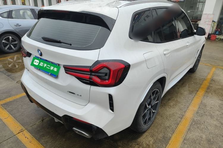 Used BMW X3 2022 xDrive25i M Sport Package Rear Right 45 Deg