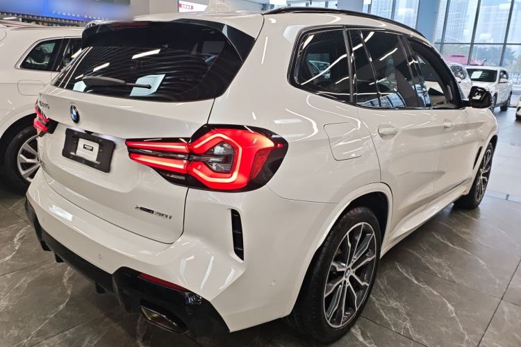 Used BMW X3 2022 Facelift xDrive30i Luxury Edition M Night Edition Package Rear Right 45 Deg