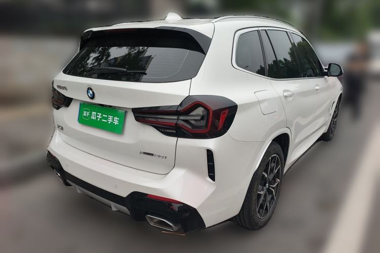 Used BMW X3 2022 xDrive25i M Sport Package Rear Right 45 Deg