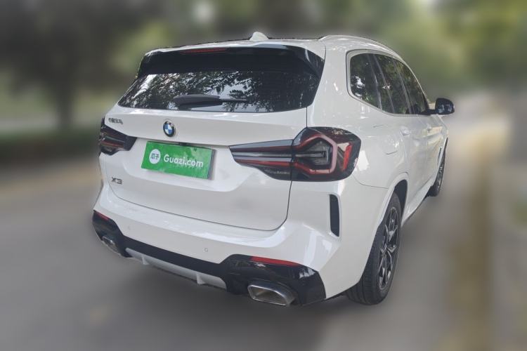 Used BMW X3 2022 xDrive25i M Sport Package Rear Right 45 Deg