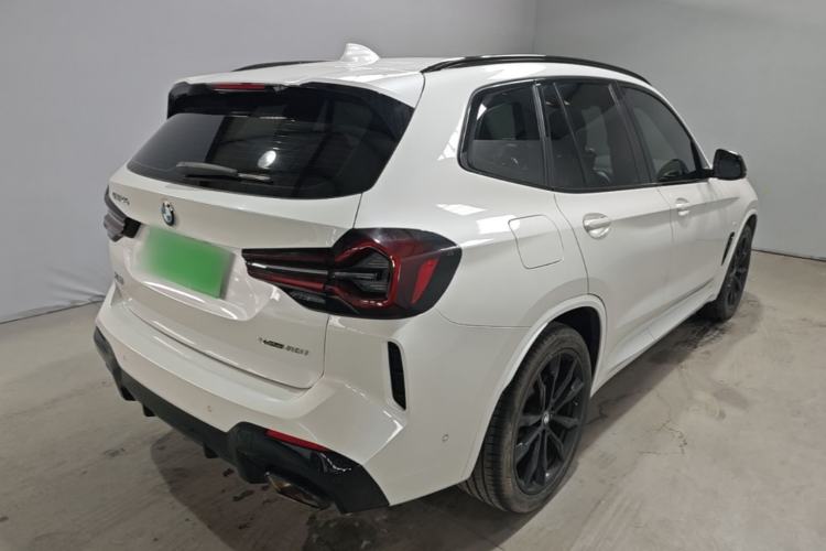 Used BMW X3 2022 Second Facelift xDrive30i Luxury Edition M Night Sky Package Rear Right 45 Deg