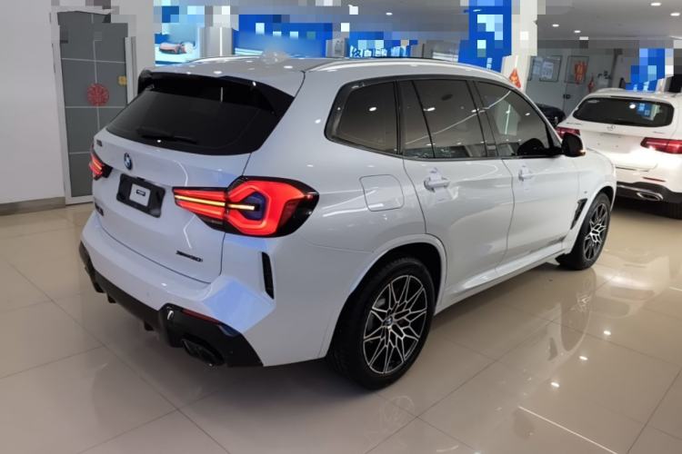 Used BMW X3 2022 xDrive25i M Sport Package Rear Right 45 Deg
