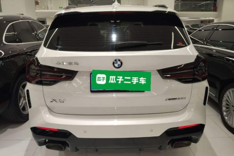Used BMW X3 2022 xDrive30i Luxury Model M Night Sky Package Rear