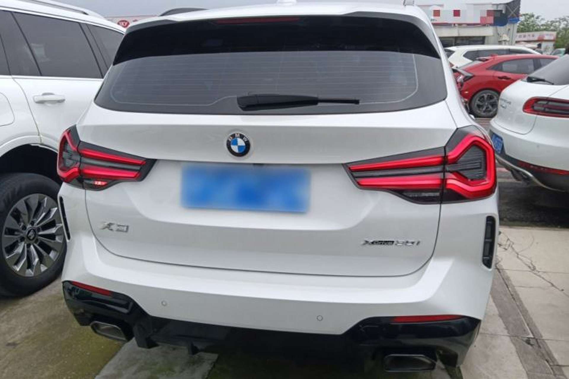 Used BMW X3 2022 Second Facelift xDrive30i Leading Edition M Night Sky Package Rear