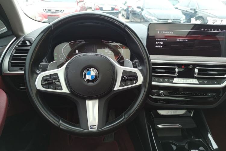 Used BMW X3 2022 xDrive30i Luxury Model M Night Sky Package Steering Wheel