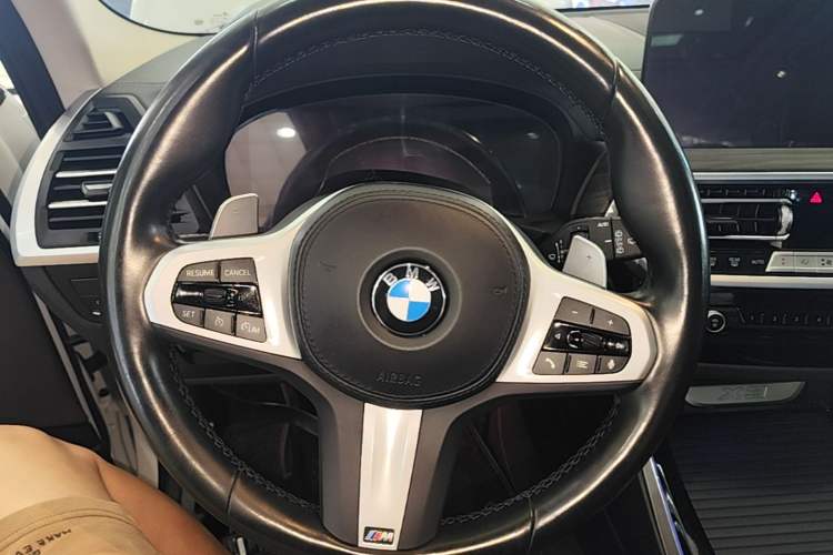 Used BMW X3 2022 xDrive30i Luxury Model M Night Sky Package Steering Wheel