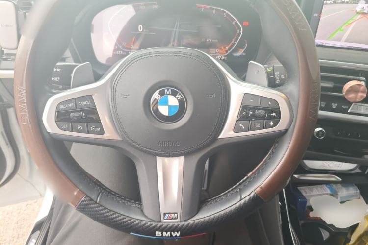 Used BMW X3 2022 xDrive30i Luxury Model M Night Sky Package Steering Wheel