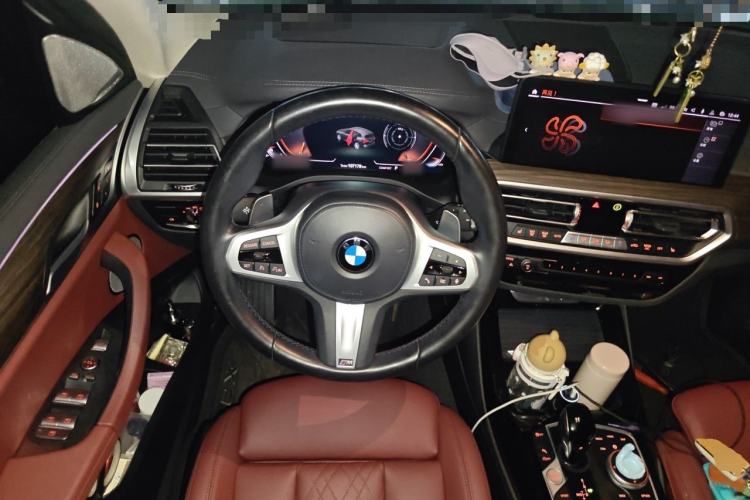 Used BMW X3 2022 xDrive30i Luxury Model M Night Sky Package Steering Wheel