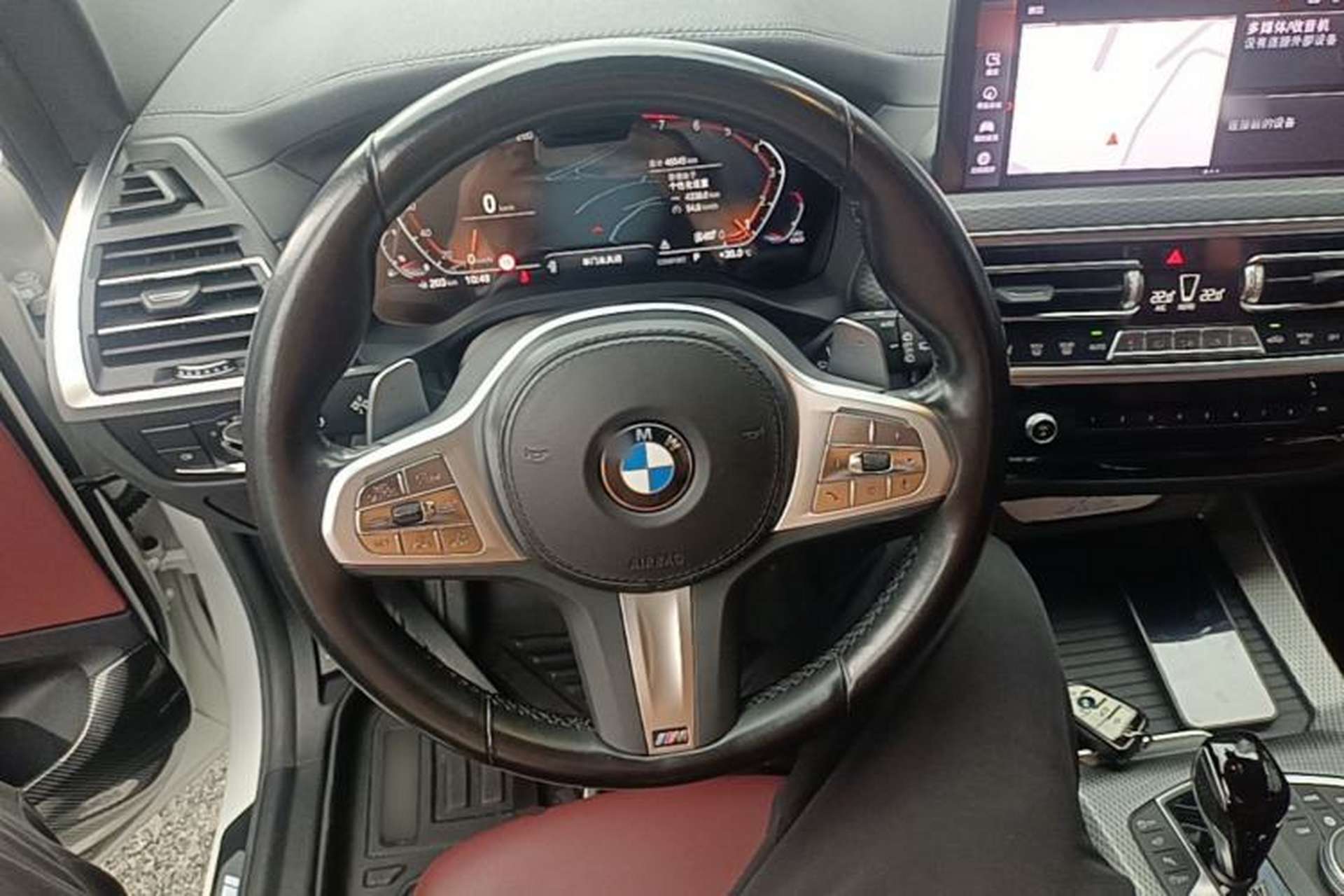 Used BMW X3 2022 Second Facelift xDrive30i Luxury Edition M Night Sky Package Steering Wheel