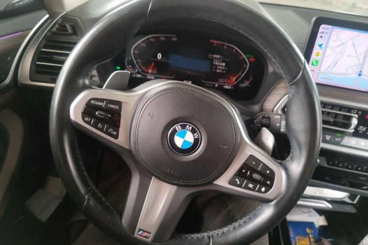 Used BMW X3 2022 xDrive30i Luxury Model M Night Sky Package Steering Wheel
