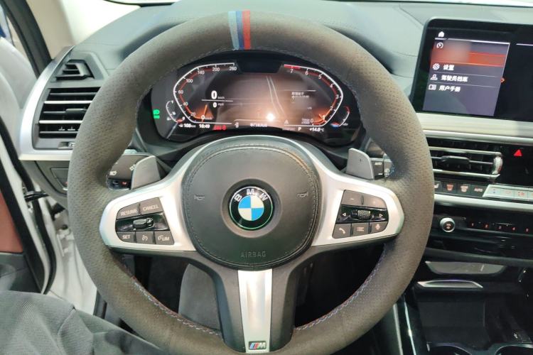 Used BMW X3 2022 xDrive30i Luxury Model M Night Sky Package Steering Wheel