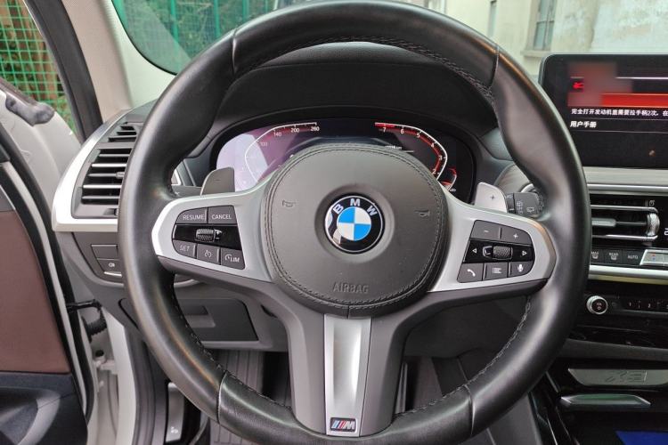 Used BMW X3 2022 xDrive30i Luxury Model M Night Sky Package Steering Wheel