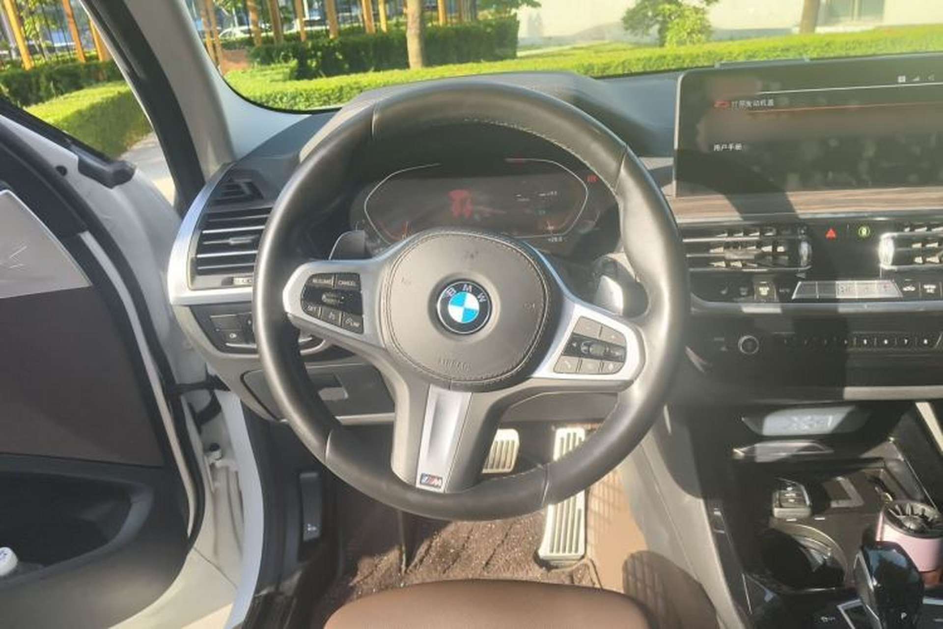 Used BMW X3 2022 xDrive30i Luxury Model M Night Sky Package Steering Wheel