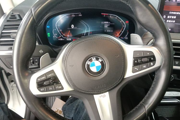 Used BMW X3 2022 xDrive30i Luxury Model M Night Sky Package Steering Wheel