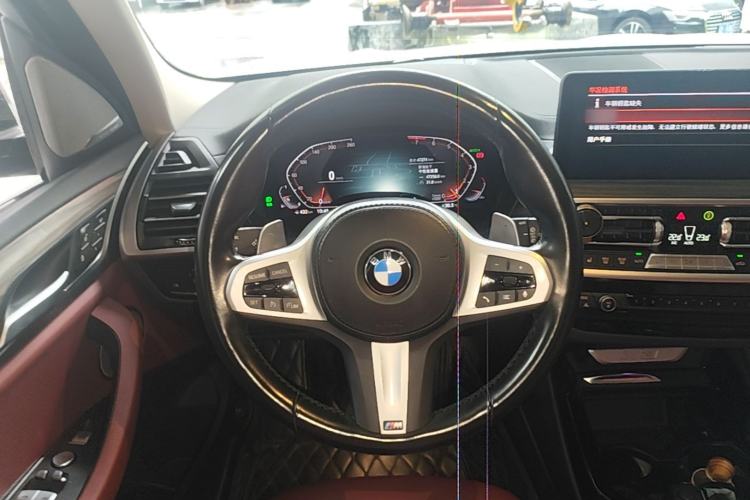 Used BMW X3 2022 xDrive30i Luxury Model M Night Sky Package Steering Wheel