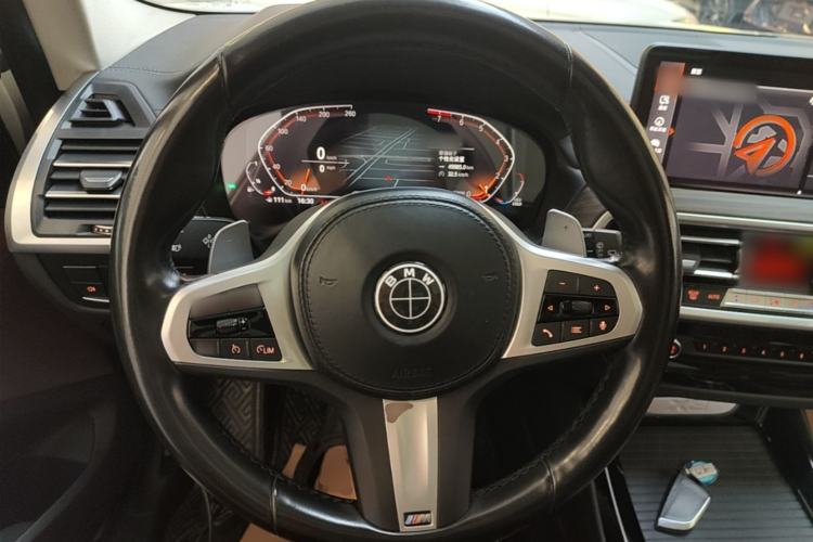 Used BMW X3 2022 xDrive30i Luxury Model M Night Sky Package Steering Wheel