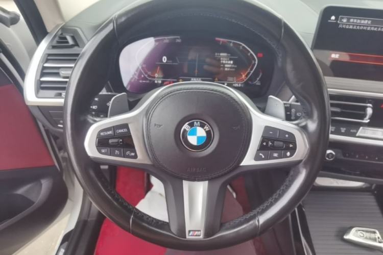 Used BMW X3 2022 xDrive30i Luxury Model M Night Sky Package Steering Wheel