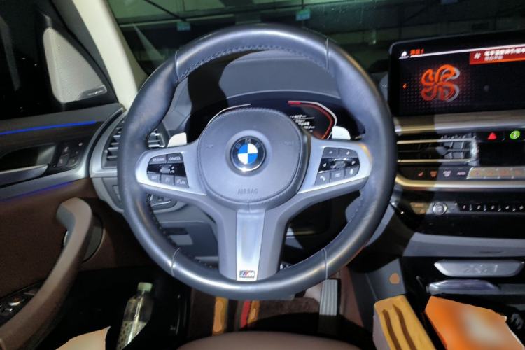 Used BMW X3 2022 xDrive30i Luxury Model M Night Sky Package Steering Wheel