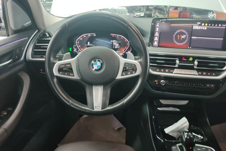 Used BMW X3 2022 xDrive30i Luxury Model M Night Sky Package Steering Wheel