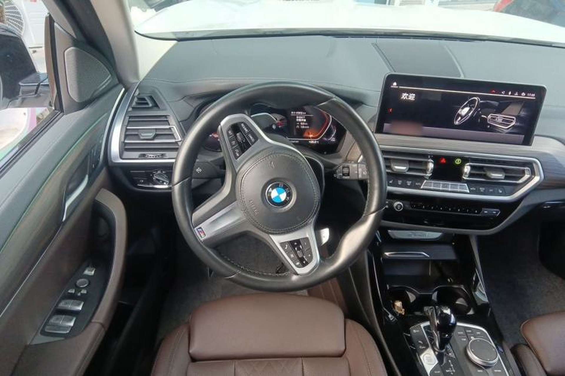 Used BMW X3 2022 xDrive30i Luxury Model M Night Sky Package Steering Wheel
