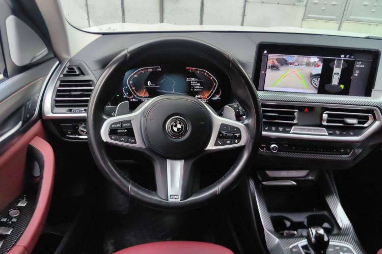 Used BMW X3 2022 xDrive30i Luxury Model M Night Sky Package Steering Wheel