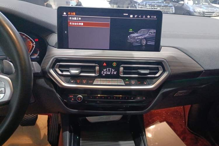 Used BMW X3 2023 xDrive30i Leading Model M Night Edition Package Audio And AC Panel