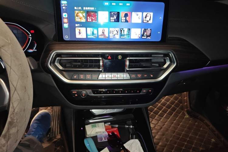 Used BMW X3 2023 xDrive30i Leading Model M Night Edition Package Audio And AC Panel