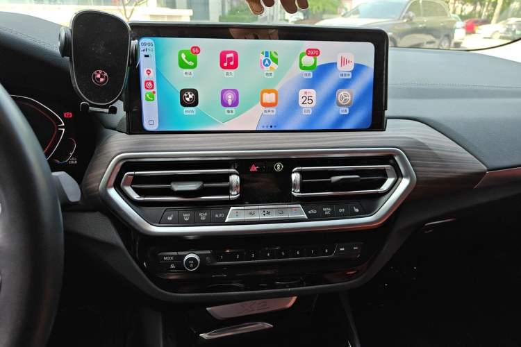 Used BMW X3 2023 xDrive30i Leading Model M Night Edition Package Audio And AC Panel