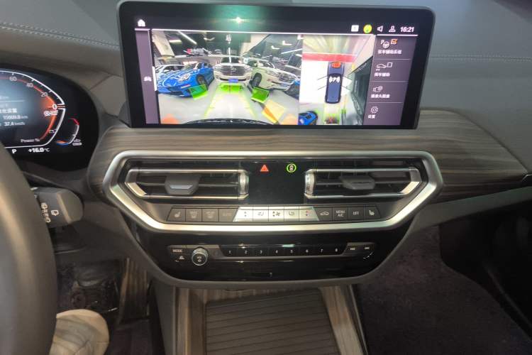 Used BMW X3 2023 xDrive30i Leading Model M Night Edition Package Audio And AC Panel