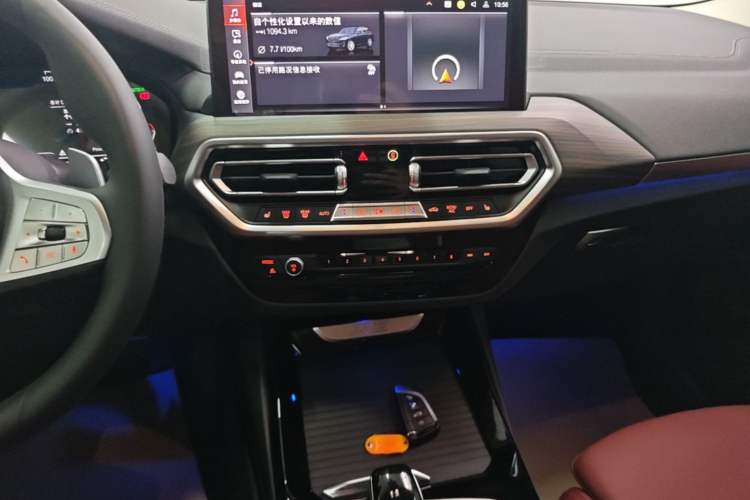 Used BMW X3 2023 Restyled xDrive30i Leading Edition M Night Sky Package Audio And AC Panel