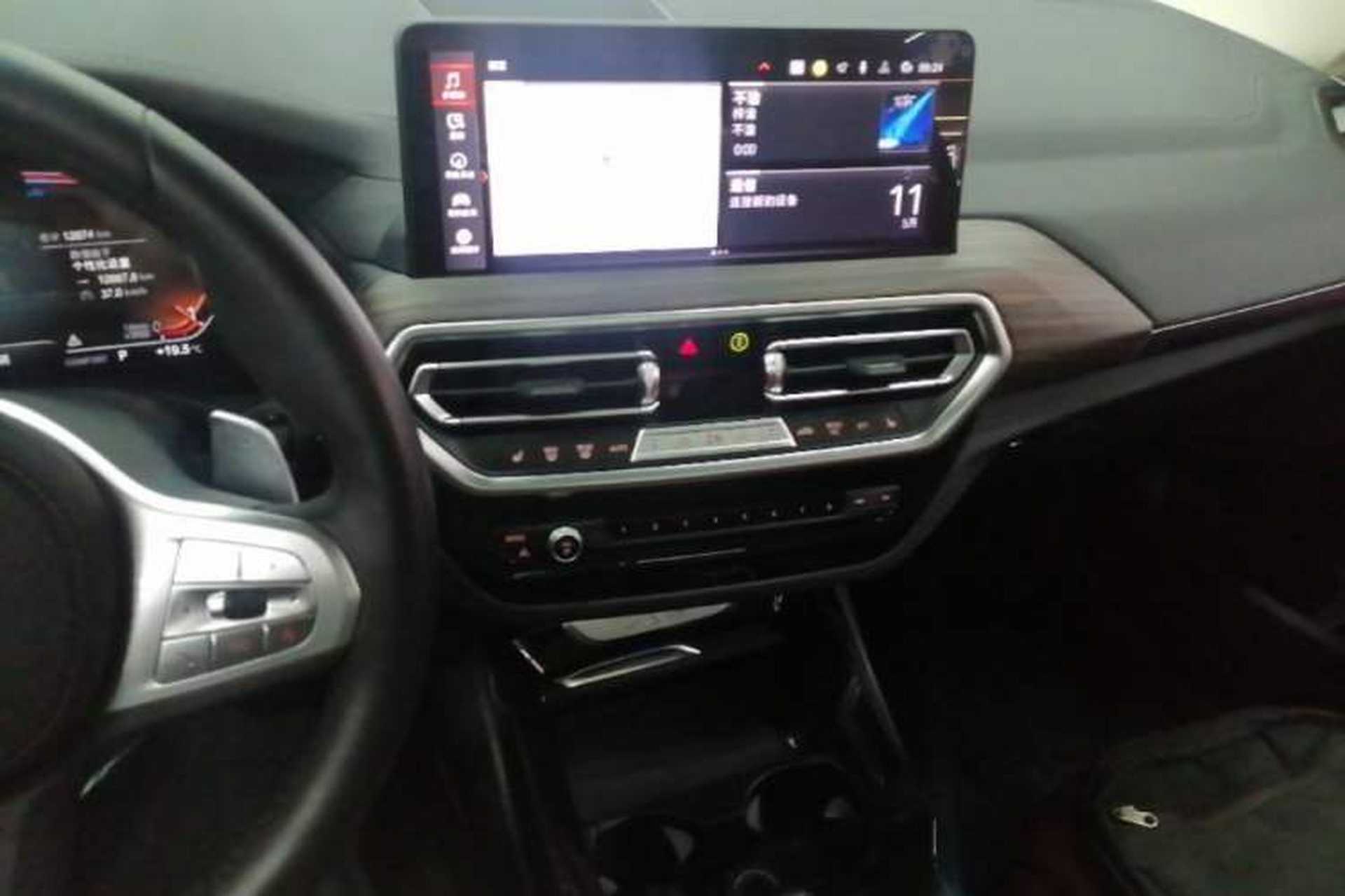 Used BMW X3 2023 xDrive30i Leading Model M Night Edition Package Audio And AC Panel