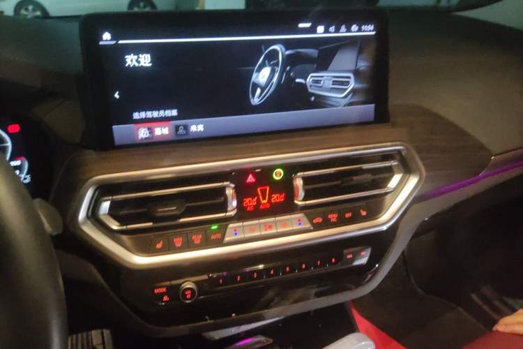 Used BMW X3 2023 xDrive30i Leading Model M Night Edition Package Audio And AC Panel