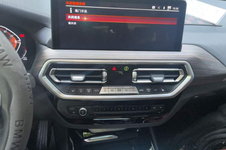 Used BMW X3 2023 xDrive30i Leading Model M Night Edition Package Audio And AC Panel