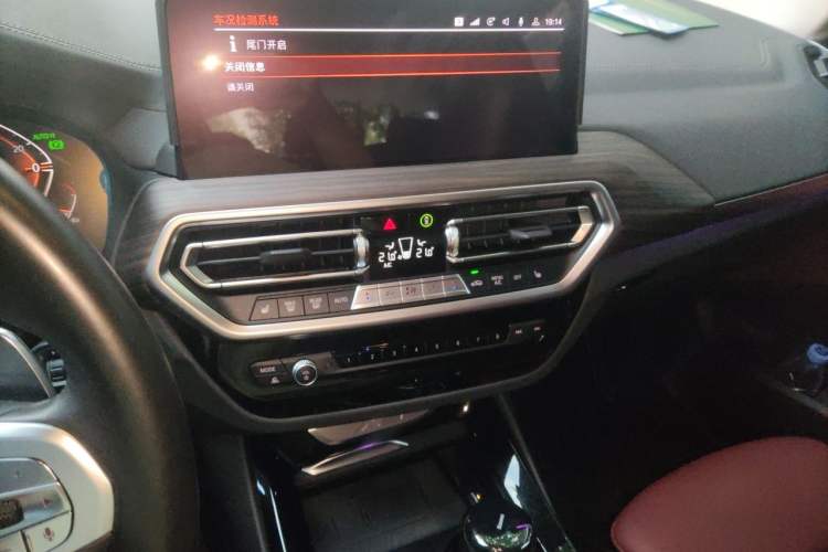 Used BMW X3 2023 xDrive30i Leading Model M Night Edition Package Audio And AC Panel
