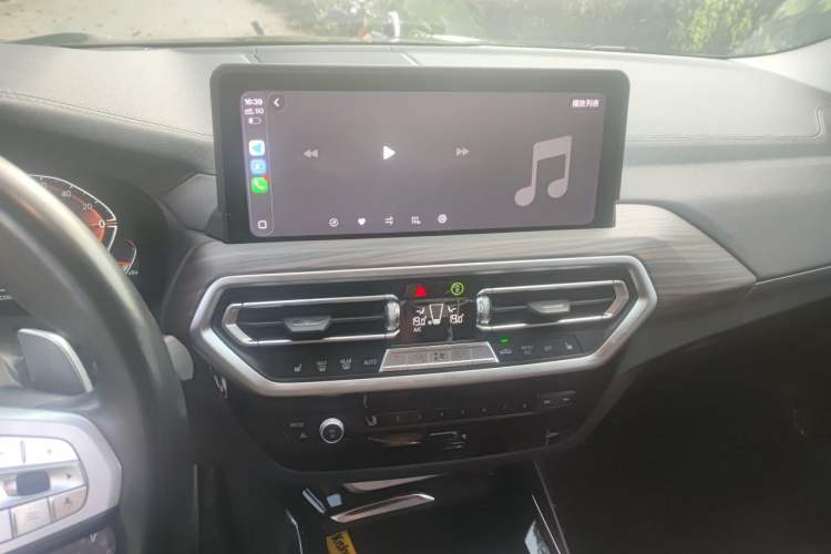 Used BMW X3 2023 xDrive30i Leading Model M Night Edition Package Audio And AC Panel