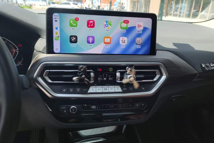 Used BMW X3 2023 xDrive30i Leading Model M Night Edition Package Audio And AC Panel