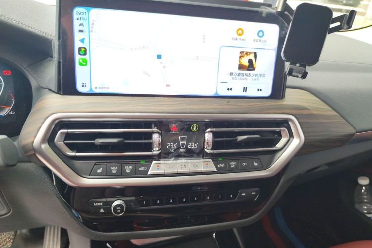 Used BMW X3 2023 xDrive30i Leading Model M Night Edition Package Audio And AC Panel