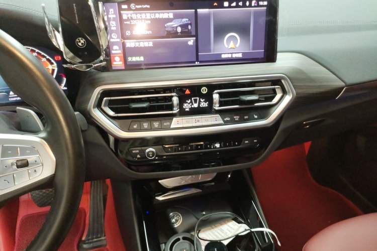 Used BMW X3 2023 xDrive30i Leading Model M Night Edition Package Audio And AC Panel