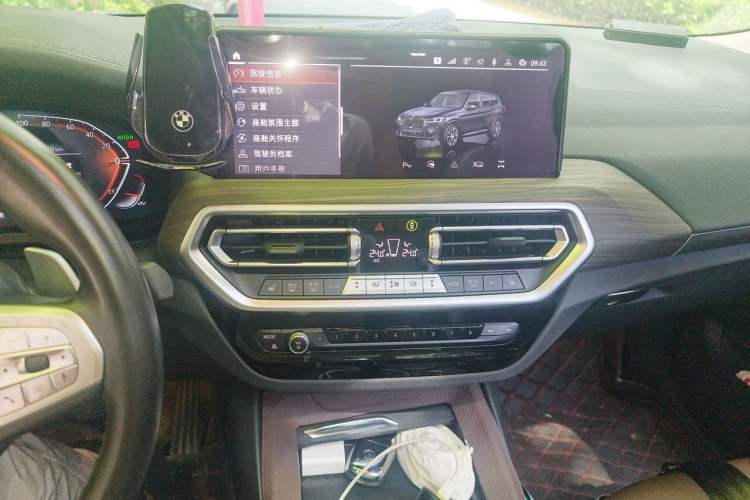 Used BMW X3 2023 xDrive30i Leading Model M Night Edition Package Audio And AC Panel