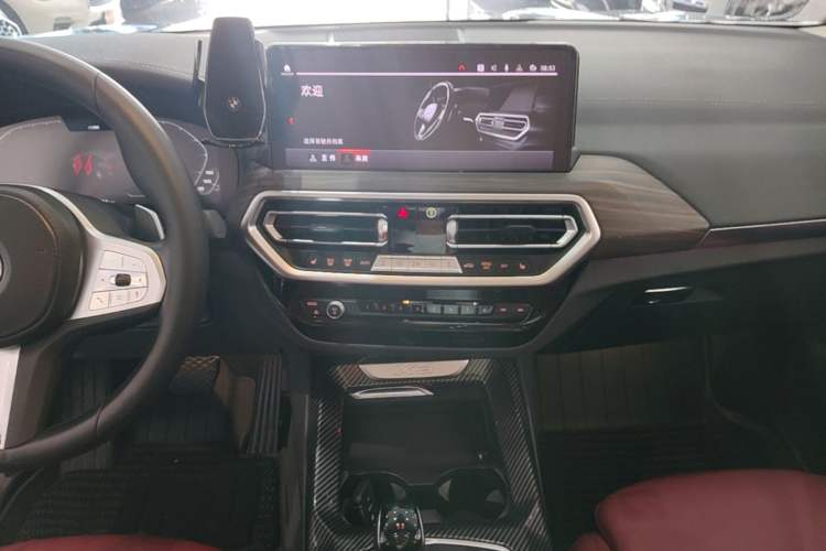 Used BMW X3 2023 xDrive30i Leading Model M Night Edition Package Audio And AC Panel