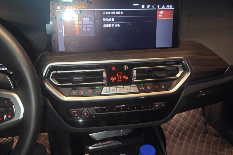 Used BMW X3 2023 xDrive30i Leading Model M Night Edition Package Audio And AC Panel