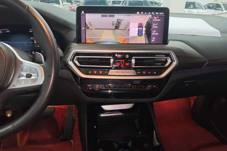 Used BMW X3 2023 xDrive30i Leading Model M Night Edition Package Audio And AC Panel