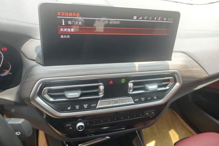 Used BMW X3 2023 xDrive30i Leading Model M Night Edition Package Audio And AC Panel